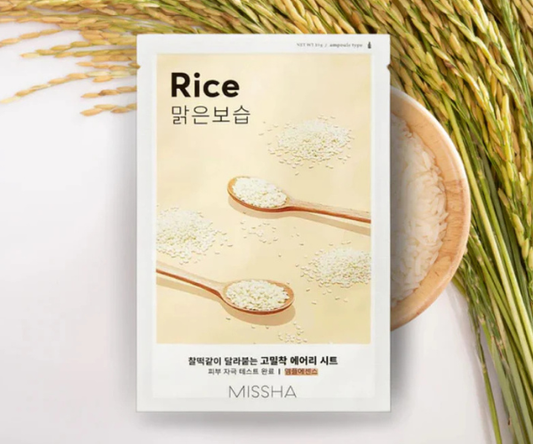 Airy Fit Rice Sheet Mask