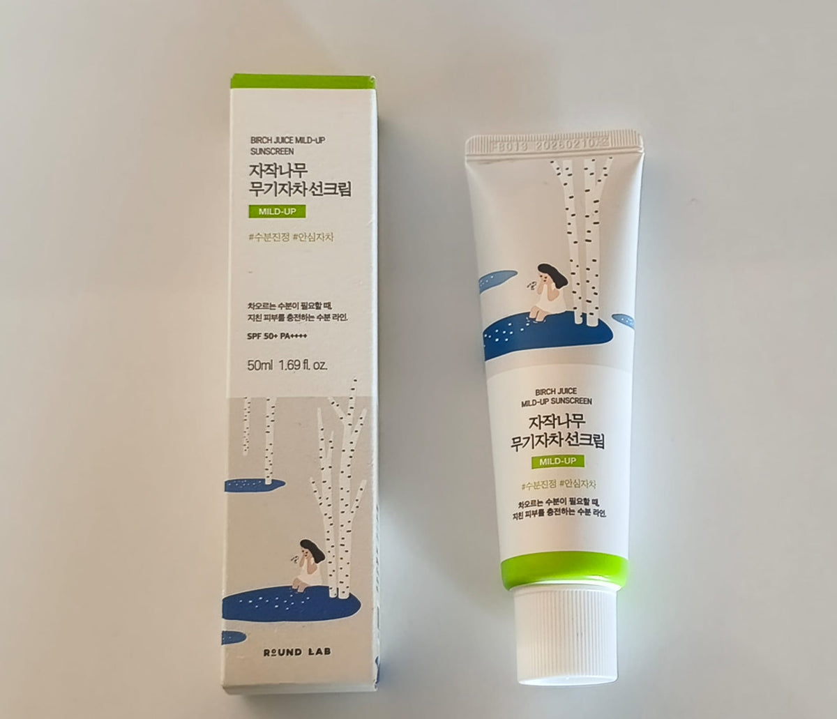 Birch Juice Mild-Up Sunscreen SPF 50+ PA++++